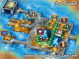 Dragon Quest Carte Port Lionel