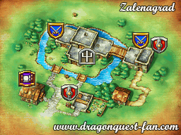 Dragon Quest Carte Zalenagrad