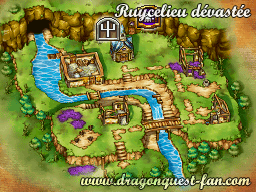 Dragon Quest Carte Ruycelieu devaste