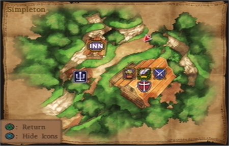 Dragon Quest Carte Nicodème
