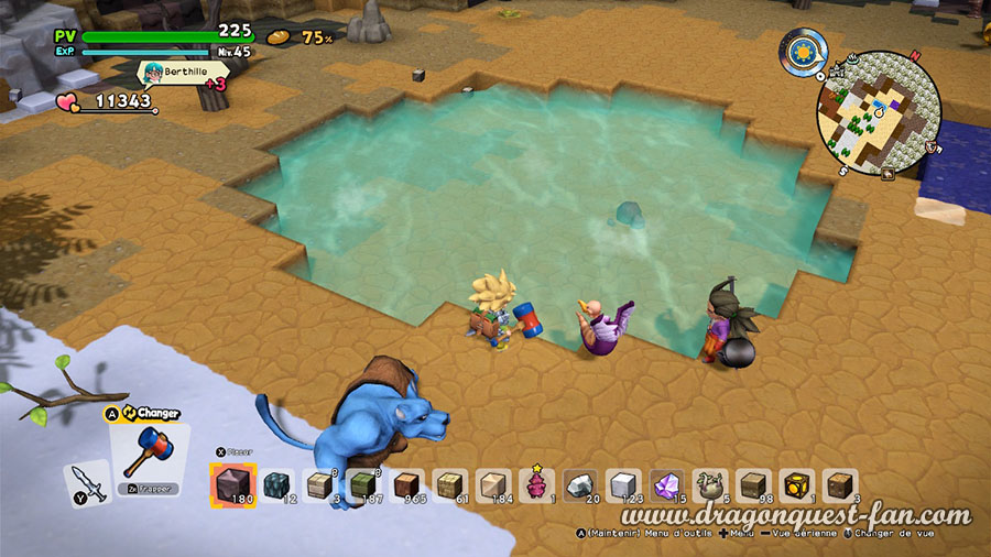 Dragon Quest Builders 2 Creez pleins environnements differents