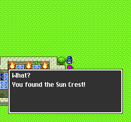 Dragon Quest II Sun Crest