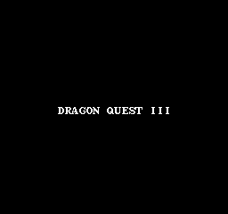 Dragon Quest III Famicom
