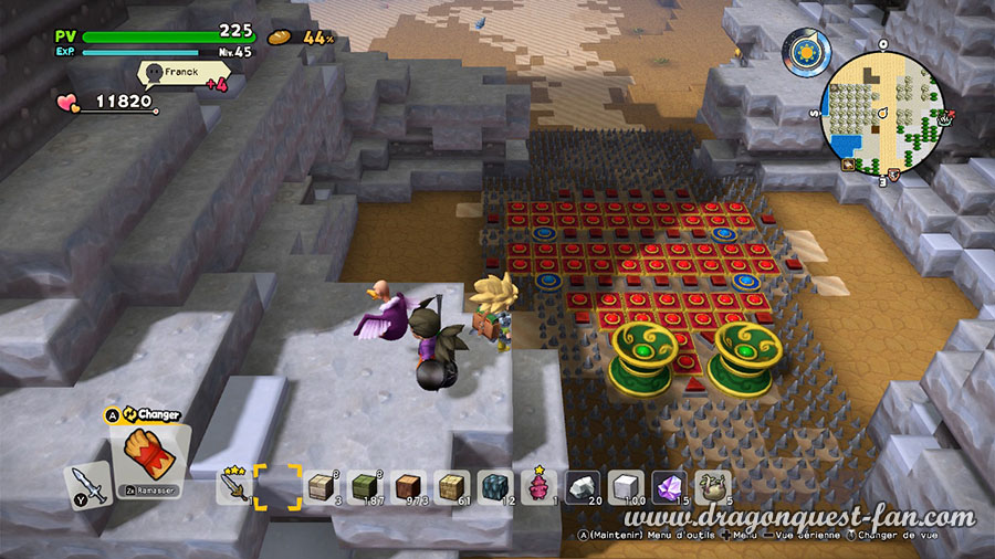 Dragon Quest Builders 2 Etablissez des pieges